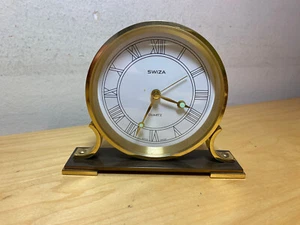 SWIZA - Reloj de Sobremesa - Hora y despertador - Cuarzo - Funciona - Metal - Foto 1 di 10
