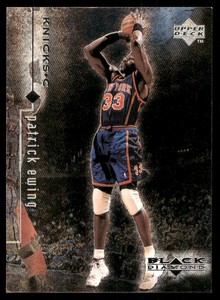 1998-99 Upper Deck Black Diamond Patrick Ewing #61 NM-MT New York Knicks