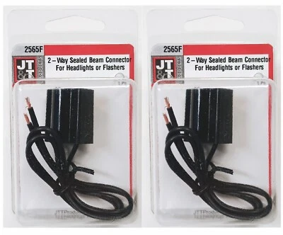 JTT Wire 2565F Female Pigtail Socket H7 Head Light Bulb High Beam Holder Fit - Image 1 of 4