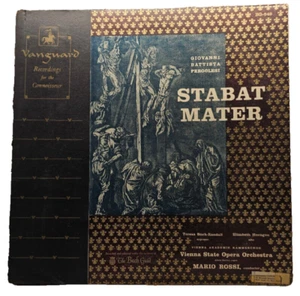 Pergolesi Stabat Mater Vinyl Record BG-549 CR - Imagen 1 de 6