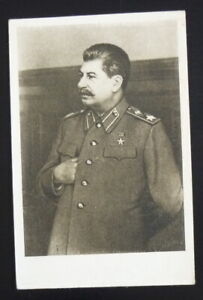 Russia c1945 Yugoslavia Stalin Joseph Staljin Communist - Unused Postcard US 1