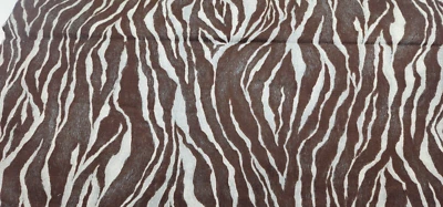 Vintage Fabric * Elephant Social * 100% cotton -  43" x 67" Spring industries - Image 1 of 4