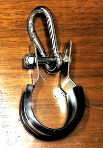 Phillips Multi-Purpose Clamp Holder Stainless Clip 5-5018 Electrical Cable Pipe - Picture 1 of 4