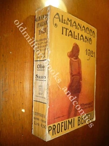 ALMANACCO ITALIANO 1921 BEMPORAD PICCOLA ENCICLOPEDIA POPOLARE - Picture 1 of 3