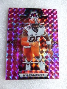 2023 PANINI MOSAIK TARNFARBEN ROSA PRIZM MYLES GARRETT CLEVELAND BRAUN #51 - Bild 1 von 2