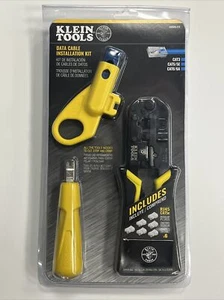 Klein Tools VDV026-212 Kit installazione cavi dati crimpatrice stripper punzone NUOVO - Foto 1 di 3