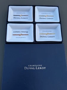 4 MINI COUPELLESCHAMPAGNE DUVAL LEROY PORCELAINE LIMOGES - Picture 1 of 10