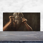 Kchenrckwand Spritzschutz aus Glas 120x60 Deko Kunst Afrikanische Maske