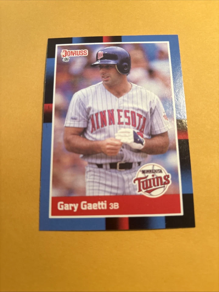 1988 Donruss - Gary Gaetti #194 Minnesota Twins - Image 1 of 1