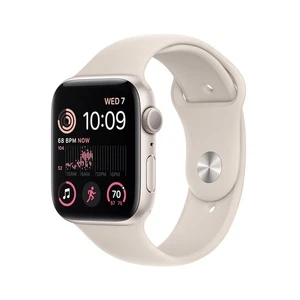 Apple Watch SE 2.ª Generación GPS + Cel 44MM Estuche de Aluminio Banda Starlight MNTX3LL/A - Imagen 1 de 6