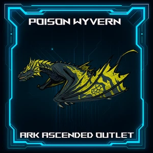 Ark Survival Ascended-Poison Wyvern-Dino- Top Stats-Colors-PC/XBOX/PS5 PvE ASA - Picture 1 of 6