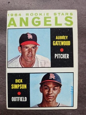 1964 Topps - 1964 Rookie Stars Dick Simpson, Aubrey Gatewood #127 (RC) - Image 1 of 2
