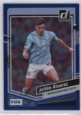 2023-24 Panini Donruss FIFA Azul 33/49 Julián Álvarez #90 9e1 Foto 1 de 3