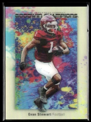 2024 Upper Deck Goodwin Champions Splash of Color #SCL-ES Evan Stewart - Image 1 of 2