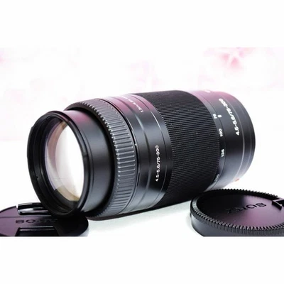 Sony AF 75-300mm F/4.5-5.6 MACRO for Sony a-mount w/Caps Language Japanese only - Image 1 of 4