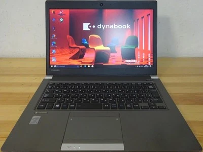 Toshiba Laptop dynabook R63/W/Core i5-5200U 2.2GHz/4GB/SSD128GB - Image 1 of 4