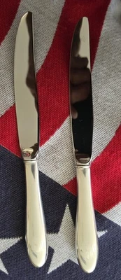 Cuchillo de Cena Cubiertos Esterlina NRA Manchester de Colección ASOCIACIÓN NACIONAL DE RIFLES 70g Foto 1 de 4