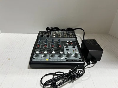 Behringer Xenyx 802 Premium 8-Input 2-Bus Mixer with Power Cord - Image 1 of 3