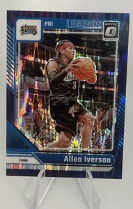 2024-25 Donruss Optic Allen Iverson Legends Purple Shock Prizm #237 76ers - Picture 1 of 2