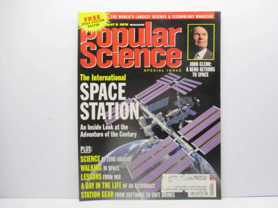 May 1998  Popular Science Magazine Vintage Home Office Ozone Technology Computer - Image 1 of 1