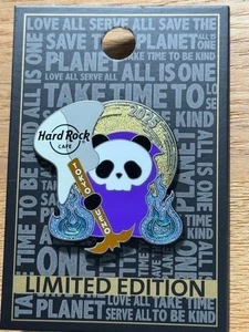 Hard Rock Cafe SKULL PANDA MOON Pin Anstecker Tokyo UENO Limited Edition 2025 JAPAN - Bild 1 von 1