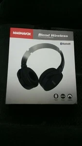 NUEVOS Magnavox MBH542 Mezcla Inalámbricos Bluetooth Plegables - Negros - Imagen 1 de 2
