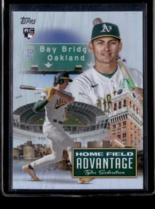2024 Topps Home Field Advantage Tyler Soderstrom SP Rookie Case Hit Athletics - Picture 1 of 2