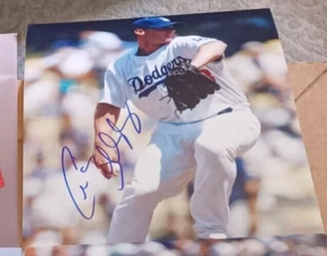 Chad Billingsley Los Angeles Dodgers LA SIGNED 8X10 Photo COA AUTOGRAPHED MLB - Picture 1 of 1