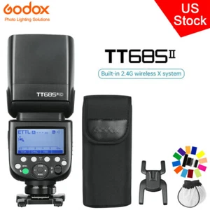 Godox TT685II-C 2.4G TTL HSS 1/8000s Speedlite Flash Light for Canon Camera