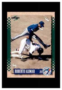 1995 SCORE BASEBALL HOBBY SAMPLE BASEBALL CARD ROBERTO ALOMAR #2
