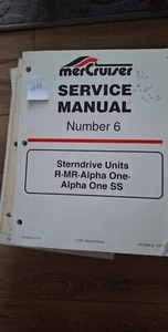 MerCruiser Service Manual: Number 6 stern drive r-mr alpha 1-1 SS loc1884 - Picture 1 of 2