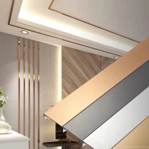 3M Stainless Steel Mirror Flat Wall Moulding Trim Line Sticker Self-adhesive - Picture 1 of 23
