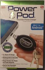 Power Pod Keychain Phone Charger (USB-C For Android)