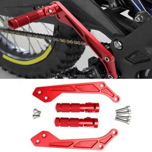URLWALL For SUR-RON Light Bee X Segway Red Foldable Rear Foot Pegs Pedal Bracket - Picture 1 of 7