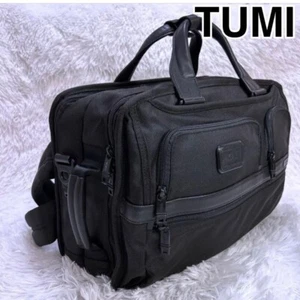 [TUMI] ALPHA2 3way business bag backpack leather black popular model stylish - Picture 1 of 10