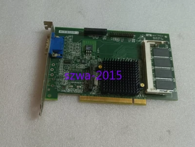 1PCS Used MATROX 844-00 REV.A PCI G2+/MILP/8D/IBM - Image 1 of 2