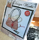 Design Works  CROSS STITCH KIT  Fashionista Cat on Shoe with Purse  BRAND NEW