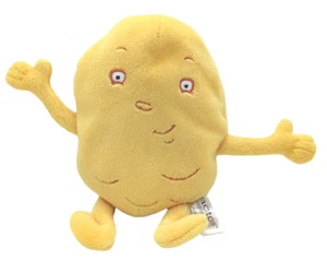 Actos Pharmaceutical Yellow Plush Beanie Organ Cholesterol Drug Rep EUC - Picture 1 of 4