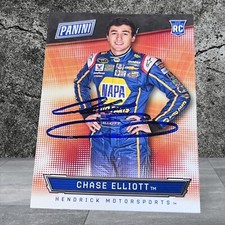 Chase Elliott 2016 PANINI THE NATIONAL #41 ROOKE CARD BLUE signed NASCAR card