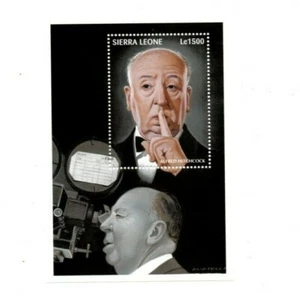 Sierra Leone 1997 - Alfred Hitchcock, Filme - Block - Scott 2063 - postfrisch - Bild 1 von 1