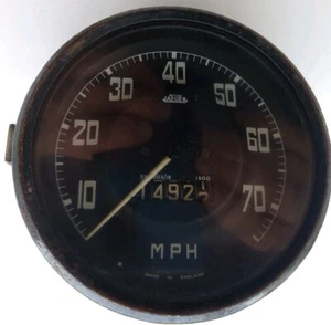 Velocímetro serie Landrover 2 1 2A Speedo Swb 88" Jaeger Land Rover SN3303/16. - Imagen 1 de 4