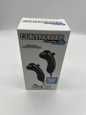 Intec Wii Remote Controller Nunchuk Twin Pack New Sealed - Image 1 of 4