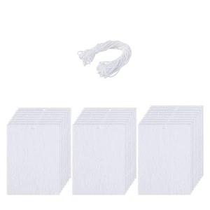 25 PIECES Sublimation Voiture Désodorisant Feuilles Voiture Parfum Feuilles Hendantes 3505 - Photo 1/8