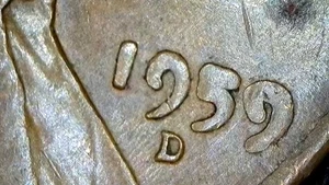 1959 D Lincoln Wheat Error  Penny  , Extremely Rare Error , One-off A Kind. - Picture 1 of 21