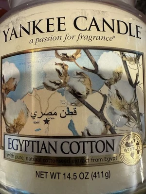 Vela Yankee RARA WORLD JOURNEYS ALGODÃO EGÍPCIO!  Apenas 1 outro 14,5 oz! - Imagem 1 de 4