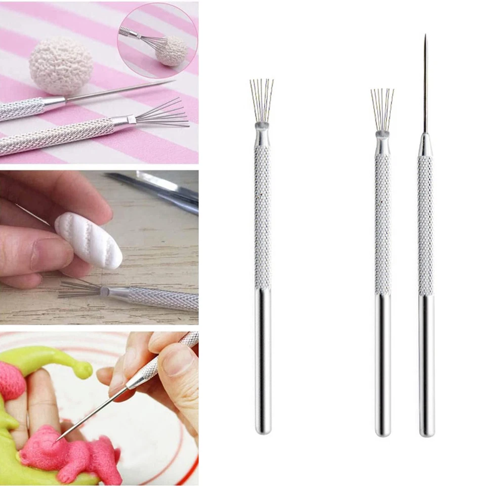 7 Pin Clay Detail Sculpting Tool Feather Pin Ceramics Modeling Tool Portable for - Image 1 of 1