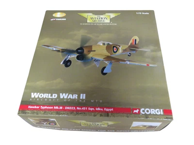 Corgi AA36501 1:72 Diecast Hawker Typhoon Mk.IB DN323, N0. 451 Sqn MIB LE - NEW - Image 1 of 4