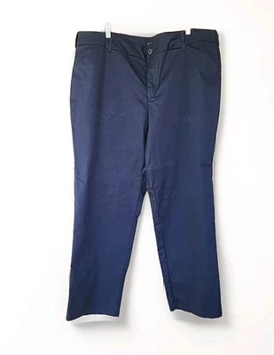 Lee Wrinkle Free Bootcut Pants,  Navy, Women’s 22W Medium Length  - Image 1 of 4