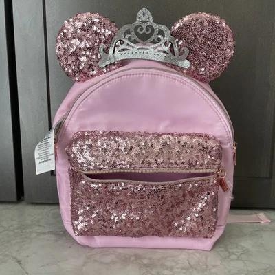 迪士尼邮轮公司 DCL Bibbidi Bobbidi 精品背包粉色全新带标签 — 第 1/4 张图片