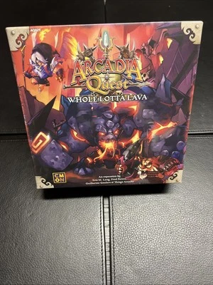 Arcadia Quest ~ Whole Lotta Lava Expansión Sellada CMON Foto 1 de 2